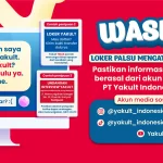 Waspada Loker Palsu Yakult